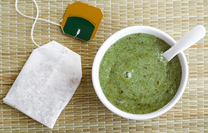 Masque pour le visage à l'argile de kaolin et au thé vert