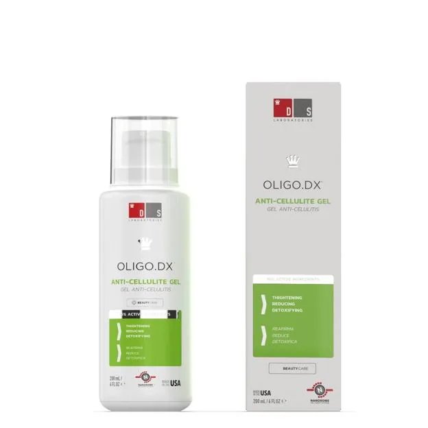 Gel anti-cellulite Oligo DX de DS.  Prix ​​: 27,50 euros