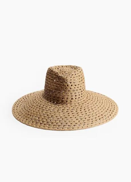 Chapeau de paille H&M (25,99 euros)