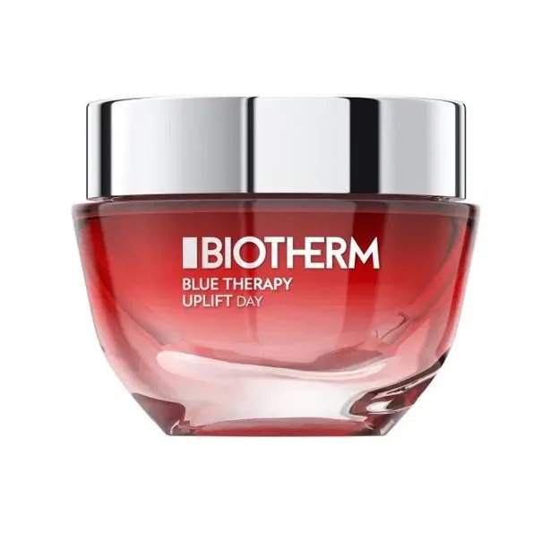 Crème anti-âge de jour Blue Therapy Red Algae Uplift de Biotherm.