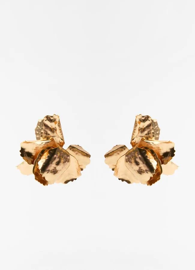 Boucles d'oreilles pétales Zara (15,95 €)