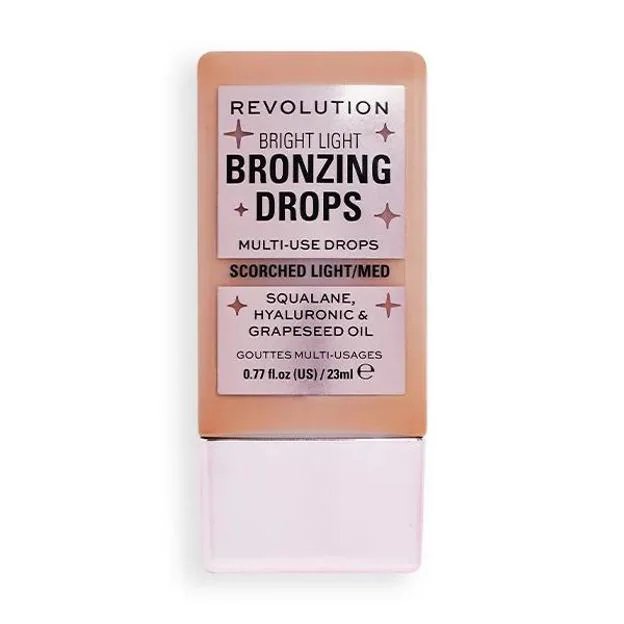 Gouttes bronzantes Bright Light de Revolution. Prix ​​: 8,99 euros