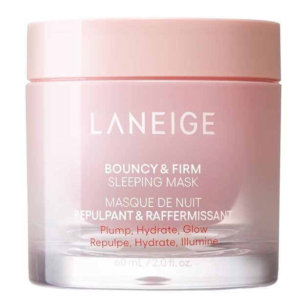 Masque de nuit rebondissant et ferme Laneige.