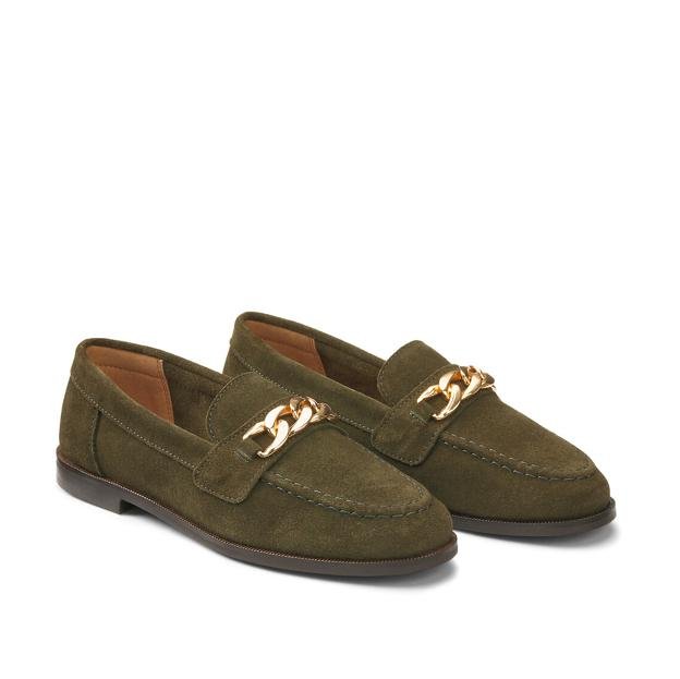 Les mocassins en daim avec cadeneta, signatures (70,85 €)