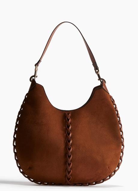 Sac brun de H&M (44,99 euros)