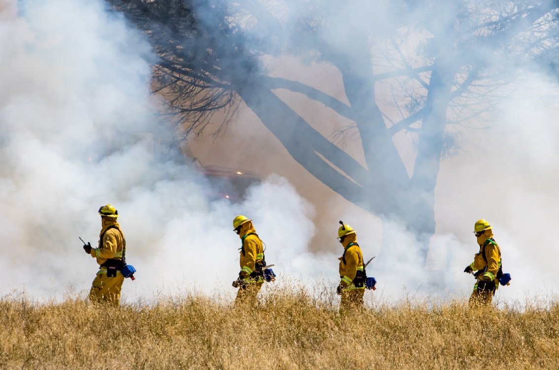 incendies de forêt pollution de la peau dommages cutanés