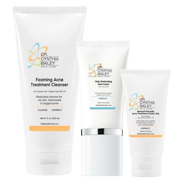 Ultimate Acne Solutions Kit with Benzoyl Peroxide