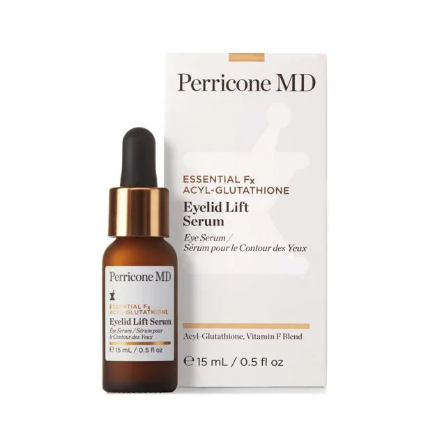 Sérum pour le contour des yeux et les paupières Eyelid Lift Serum de Perricone MD. Il coûte 105 euros sur le site de la firme.