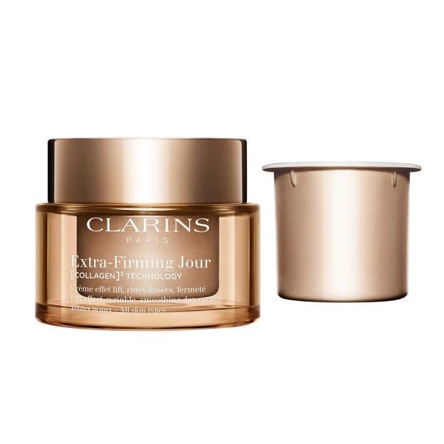 Clarins de la crème anti-âge et réaffirmant. (105 €).