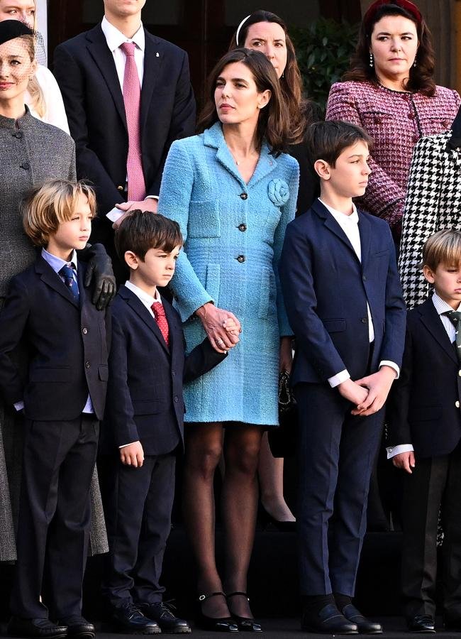 Carlota Casiraghi à l'occasion de la fête nationale monégasque (GETTY IMAGES)