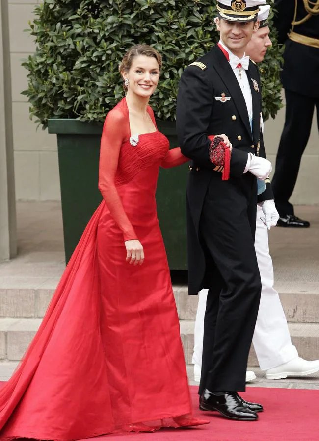 La reine Letizia au mariage de Marie et Frédéric du Danemark (GTRES)